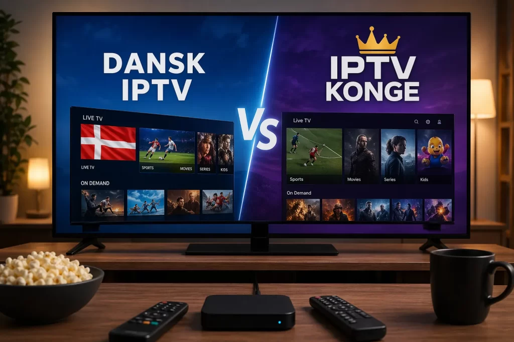 Dansk IPTV vs IPTV konge