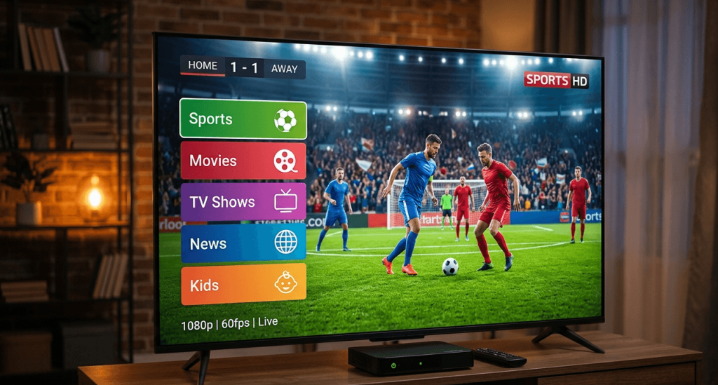 bedste IPTV abonnement Danmark