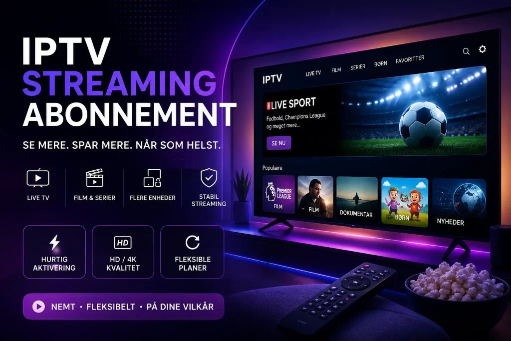 IPTV Streaming Abonnement