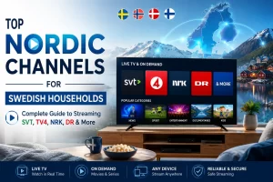 Top Nordic channels for Swedish households
